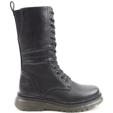 HEAVENLY FEET WOMENS ANKLE BOOT - BLACK